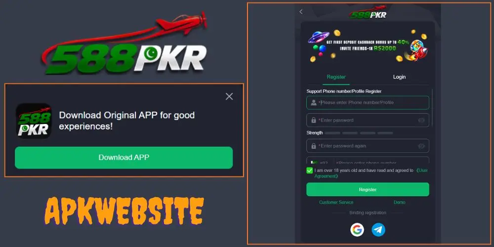 588PKR Game login, registration 